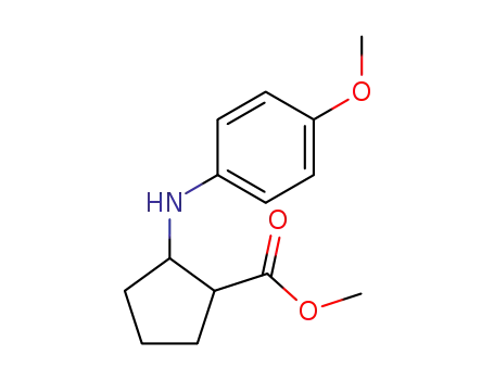 methyl 2-(4-methoxyphenylamino)cyclopentanecarboxylate