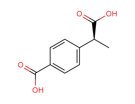 para-(1-carboxy-ethyl)benzoic acid