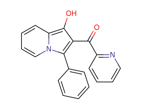 1-hydroxy-2-(2-pyridylcarbonyl)-3-phenylindolizine
