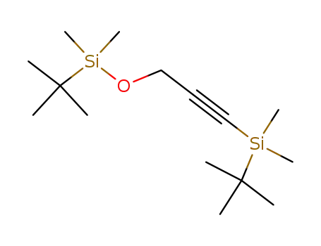 Silane,
(1,1-dimethylethyl)[3-[[(1,1-dimethylethyl)dimethylsilyl]oxy]-1-propynyl]di
methyl-