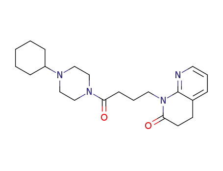 1-(4-cyclohexylpiperazin-1-yl)-4-[2(1H)-oxo-3,4-dihydro-1,8-naphthyridin-1-yl]butan-1-one
