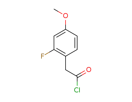 2-(2-fluoro-4-methoxyphenyl)acetic acid chloride