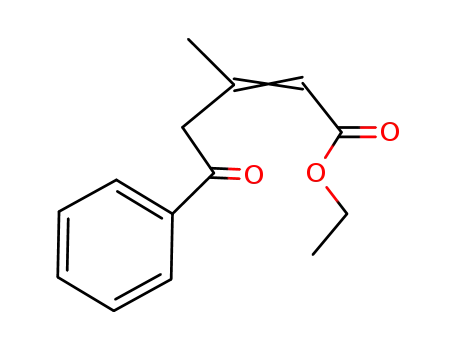 2-Pentenoic acid, 3-methyl-5-oxo-5-phenyl-, ethyl ester