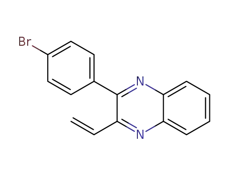 2-(4-bromophenyl)-3-vinylquinoxaline