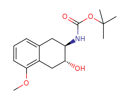 (2R,3R)-(3-hydroxy-5-methoxy-1,2,3,4-tetrahydro-naphthalen-2-yl)-carbamic acid tert-butyl ester