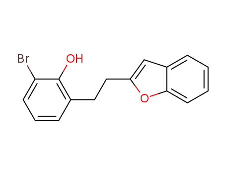 2-(2-(benzofuran-2-yl)ethyl)-6-bromophenol