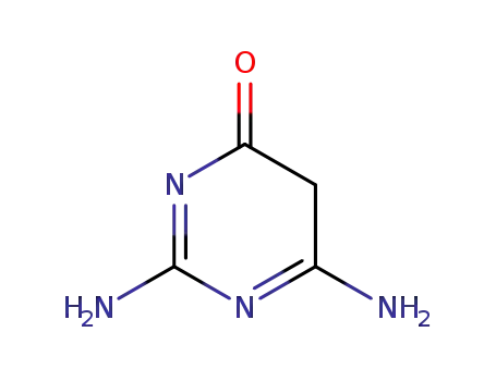 Molecular Structure of 26279-64-1 (2,6-diamino-5H-pyrimidin-4-one)