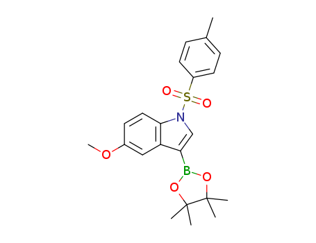 5-Methoxy-3-(4,4,5,5-tetraMethyl-1,3,2-dioxaborolan-2-yl)-1-tosyl-1H-indole