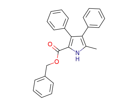 benzyl 5-methyl-3,4-diphenylpyrrole-2-carboxylate