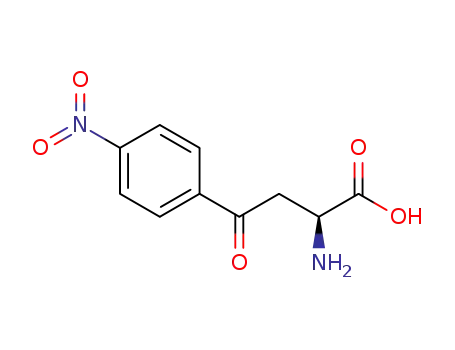 Molecular Structure of 153212-72-7 (DL-2-AMINO-4-(4-NITROPHENYL)-4-OXOBUTANOIC ACID)