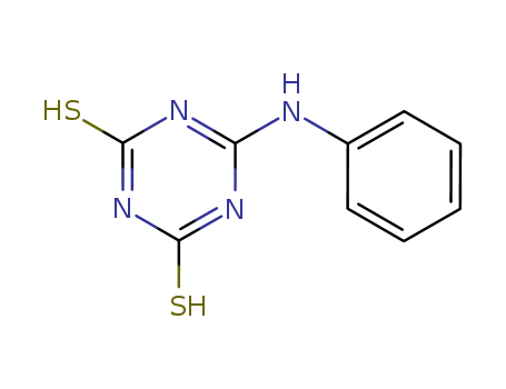 2-ANILINO-4,6-DIMERCAPTO-1,3,5-TRIAZINE