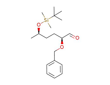 (2S,5R)-2-(benzyloxy)-5-(tert-butyldimethylsilyloxy)hexanal