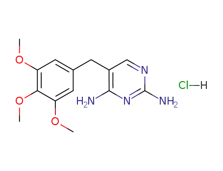 5-[(3,4,5-트리메톡시페닐)메틸]피리미딘-2,4-디아민 염산염