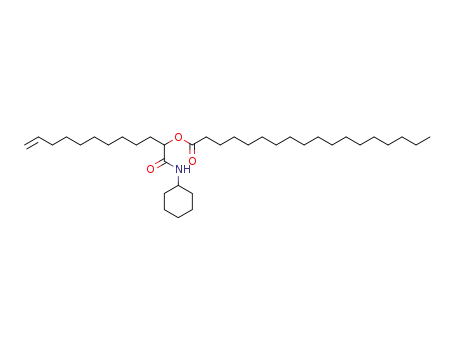 1-(cyclohexylamino)-1-oxododec-11-en-2-yl stearate