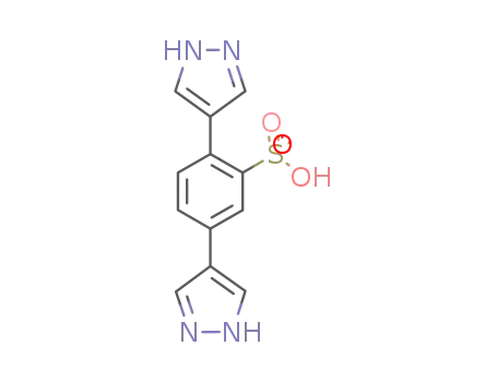 2,5-di(1-H-pyrazol-4-yl)benzenesulfonic acid