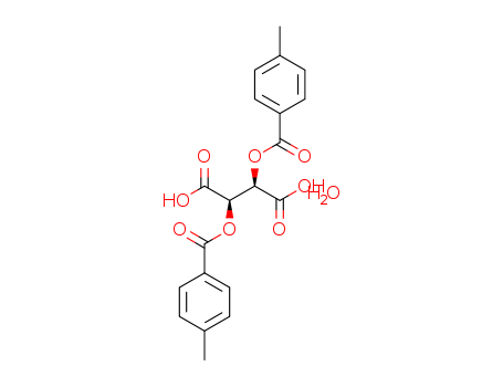 Butanedioic acid,2,3-bis[(4-methylbenzoyl)oxy]-, hydrate (1:1), (2R,3R)-