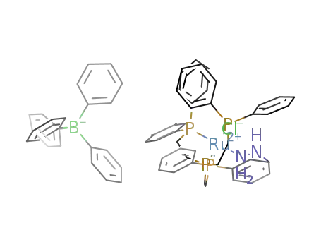 [RuCl(η<sup>1</sup>-methylhydrazine)(tris[2-(diphenylphosphino)ethyl]phosphine)](tetraphenylborate)