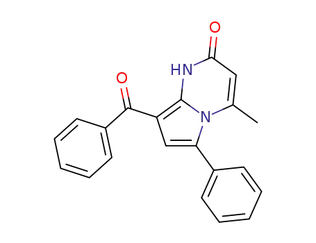 8-benzoyl-4-methyl-6-phenylpyrrolo[1,2-a]pyrimidin-2(1H)-one