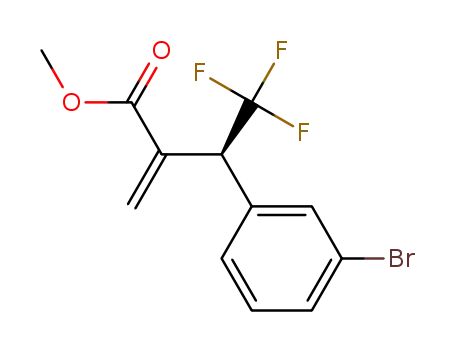 (S)-methyl 3-(3-bromophenyl)-4,4,4-trifluoro-2-methylenebutanoate