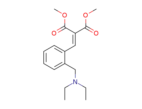 dimethyl 2-(2-((diethylamino)methyl)benzylidene)malonate