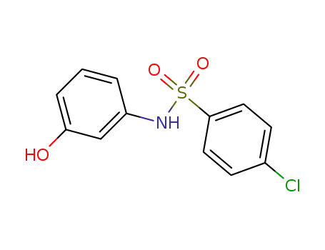 4-chloro-N-(3-hydroxyphenyl)benzenesulfonamide