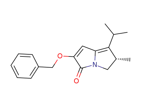 (S)-6-(benzyloxy)-1-isopropyl-2-methyl-2H-pyrrolizin-5(3H)-one