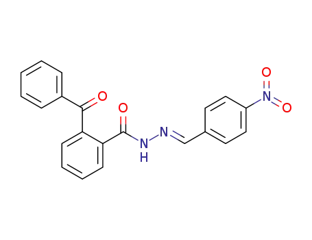 o-benzoyl-N'-[(1E)-4-nitrophenylmethylidene]benzohydrazide