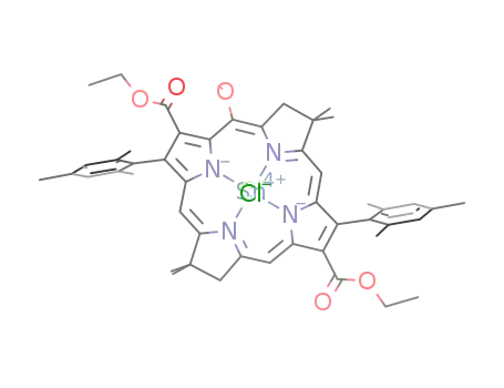 SnCl<sub>2</sub>-3,13-bis(ethoxycarbonyl)-2,12-dimesityl-5-methoxy-8,8,18,18-tetramethylbacteriochlorin