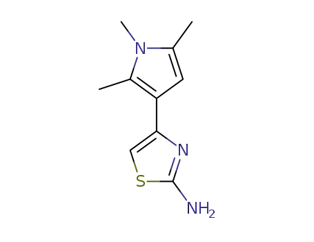 2-Thiazolamine,4-(1,2,5-trimethyl-1H-pyrrol-3-yl)-(9CI)