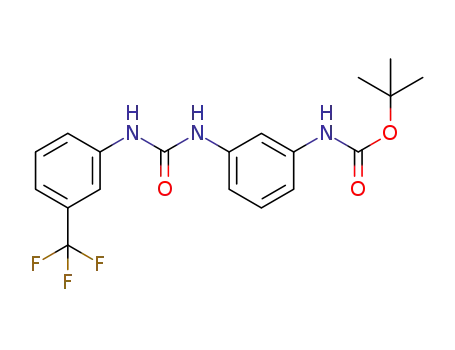 tert-butyl 3-(3-(3-(trifluoromethyl)phenyl)ureido)phenylcarbamate