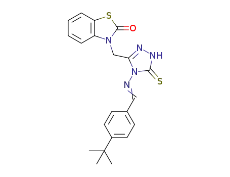C<sub>21</sub>H<sub>21</sub>N<sub>5</sub>OS<sub>2</sub>