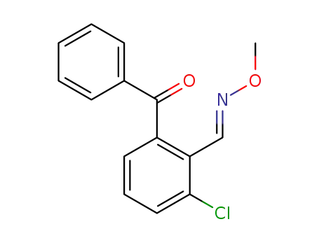(E)-2-benzoyl-6-chlorobenzaldehyde O-methyl oxime