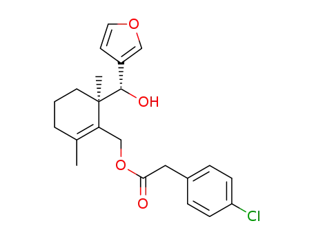 C<sub>22</sub>H<sub>25</sub>ClO<sub>4</sub>
