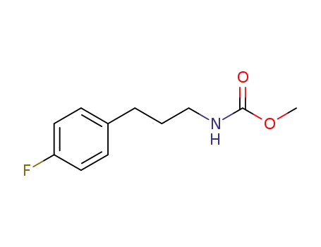 Molecular Structure of 1403029-82-2 (3-(4-fluorophenyl)propyl carbamic acid methyl ester)