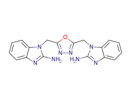 Molecular Structure of 1489236-38-5 (C<sub>18</sub>H<sub>16</sub>N<sub>8</sub>O)