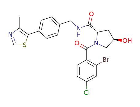 C<sub>23</sub>H<sub>21</sub>BrClN<sub>3</sub>O<sub>3</sub>S