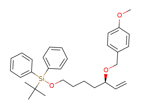 (R)-tert-butyl(5-(4-methoxybenzyloxy)hept-6-enyloxy)diphenylsilane