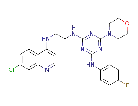 C<sub>24</sub>H<sub>24</sub>ClFN<sub>8</sub>O