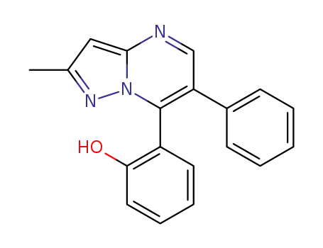 2-methyl-6-phenyl-7-(2-hydroxylphenyl)pyrazolo[1,5-a]pyrimidine