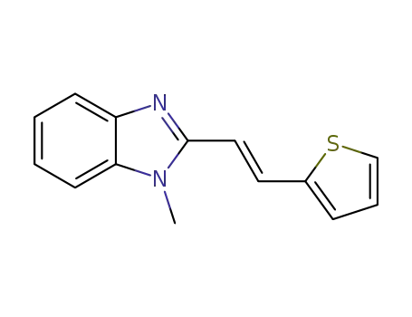 1-methyl-2-[β-(thien-2-yl)vinylene]-1H-benzimidazole