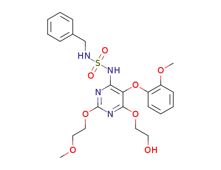 N-(6-(2-hydroxyethoxy)-2-(2-methoxyethoxy)-5-(2-methoxyphenoxy)pyrimidin-4-yl)-N'-benzylsulfamide
