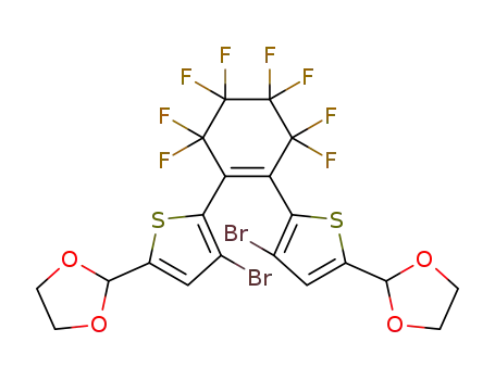 Molecular Structure of 1449075-18-6 (C<sub>20</sub>H<sub>12</sub>Br<sub>2</sub>F<sub>8</sub>O<sub>4</sub>S<sub>2</sub>)