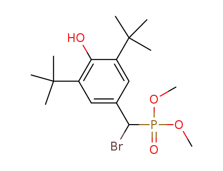 dimethyl bromo(3,5-di-tert-butyl-4-hydroxyphenyl)methylphosphonate