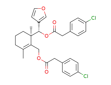 C<sub>30</sub>H<sub>30</sub>Cl<sub>2</sub>O<sub>5</sub>