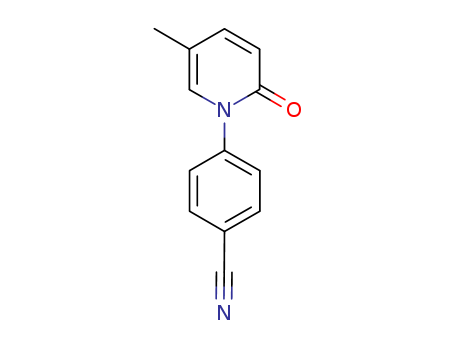 4-(5-Methyl-2-oxo-1(2H)-pyridinyl)benzonitrile