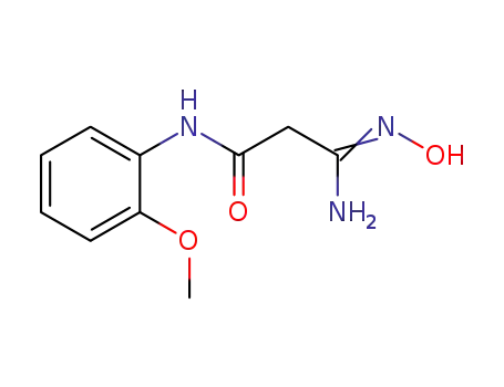 3-amino-3-(hydroxyimino)-N-[2-(methoxy)phenyl]propanamide