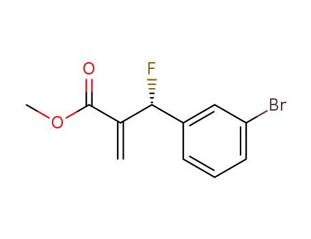 (R)-methyl 2-[(3-bromophenyl)fluoromethyl]acrylate