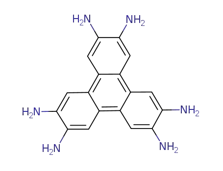 Molecular Structure of 1159202-33-1 (2,3,6,7,10,11-hexaaminotriphenylene)