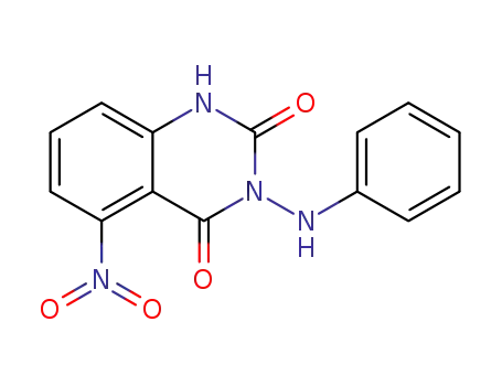 3-(anilino)-5-nitroquinazoline-2,4(1H,3H)-dione
