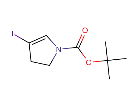 Molecular Structure of 1196146-93-6 (tert-butyl 4-iodo-2,3-dihydro-1H-pyrrole-1-carboxylate)